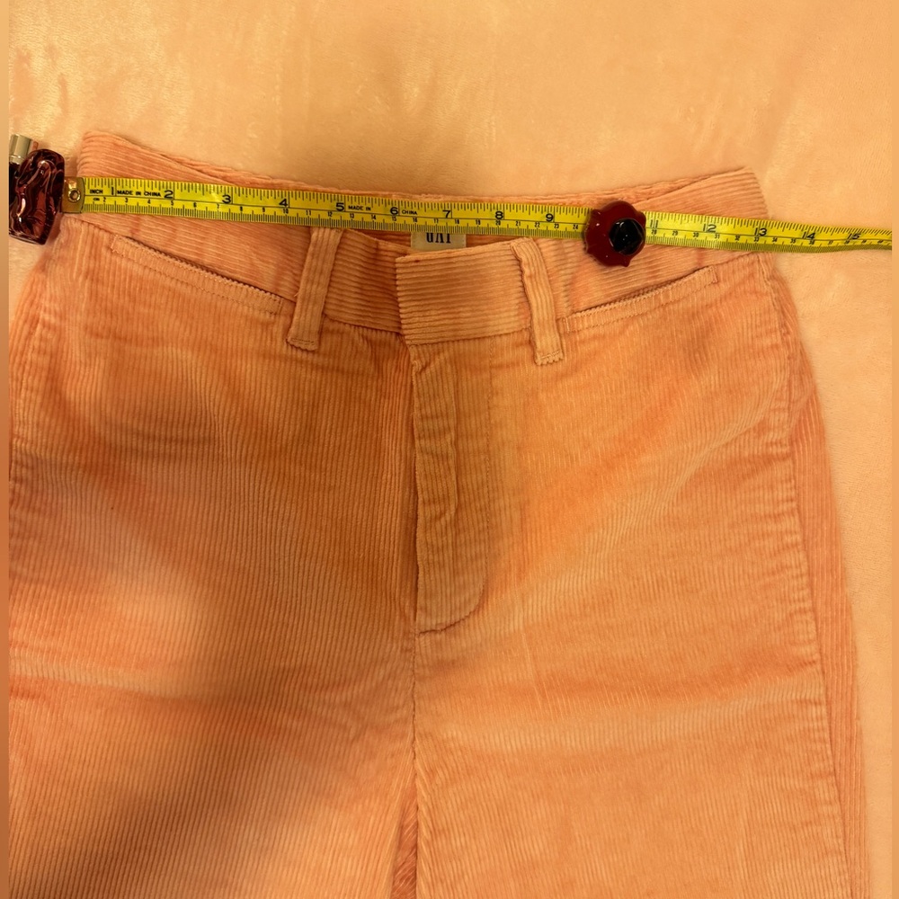 Gap Wide Leg Corduroy Pants Soft Pink, XS - Picture 4 of 7